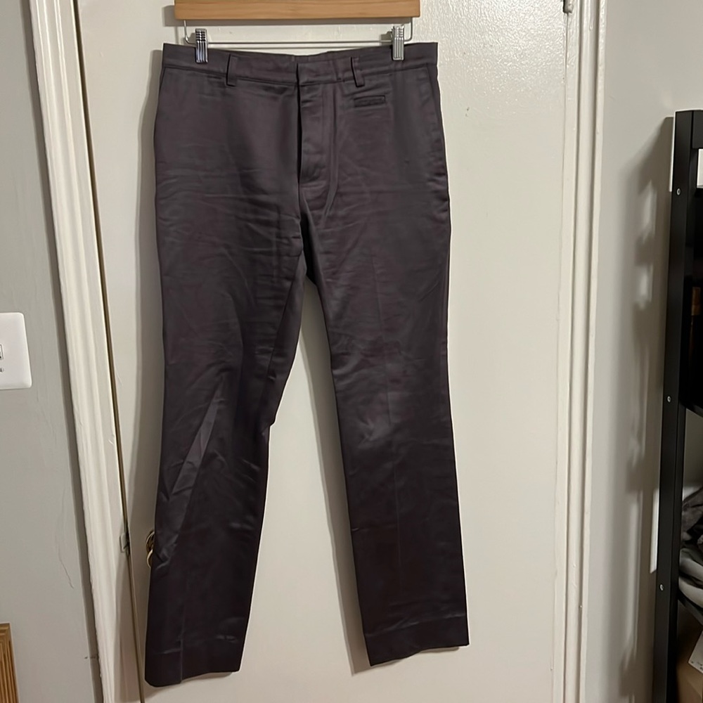 Yves Saint Laurent Rive Gauche Tom Ford era “Metallic Lavender” trousers